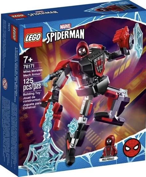 Lego Marvel Miles Morales Mech Armor Hobbies And Toys Toys And Games On