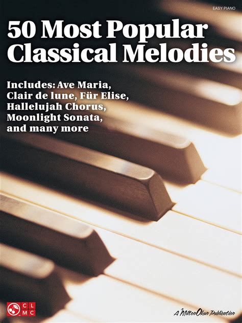 50 Most Popular Classical Melodies By Hal Leonard Llc Sheet Music