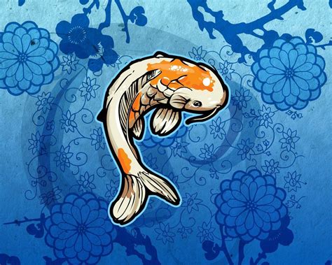Koi Fish Art Wallpapers Top Free Koi Fish Art Backgrounds
