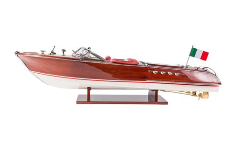 Seacraft Gallery Riva Aquarama Handcrafted Wooden Model Speed Boat Ship