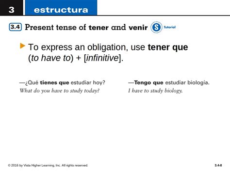 Verbo Tener Ejemplos De 8cd