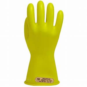 Salisbury Class 0 Size 9 Rubber Insulated Gloves E011y9 Salisbury