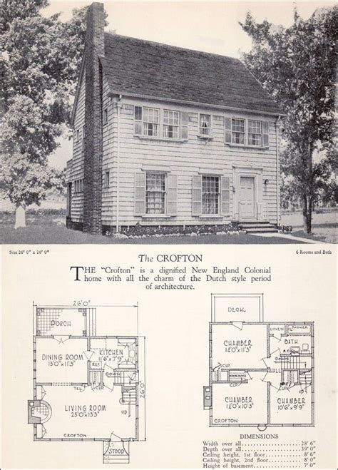 Historic Colonial House Plans Apartment Layout