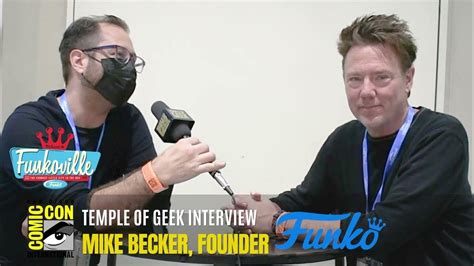 Funkoville At Sdcc Interview With Funko Founder Mike Becker Youtube