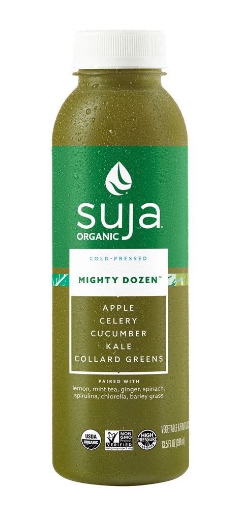Suja Organic Mighty Dozen Cold Pressed Green Juice 135 Fl Oz