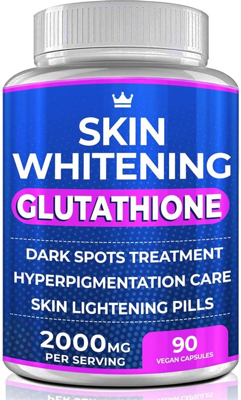 Glutathione Whitening Pills 90 Capsules 2000mg