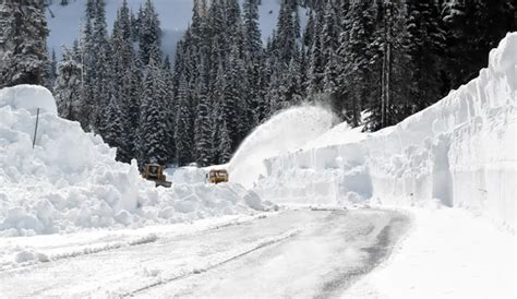 Winter Storm Warning Over 8 Feet Of Snow Forecast For Norcal This Weekend