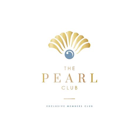 The Pearl Club Logo Design Pearl Logo Logo