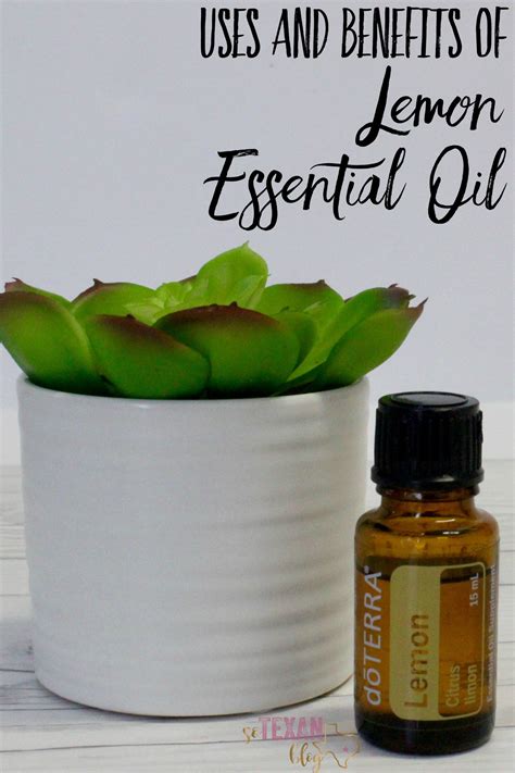 Lemon Essential Oil Uses and Benefits | Essential oil uses, Lemon essential oils, Oil uses