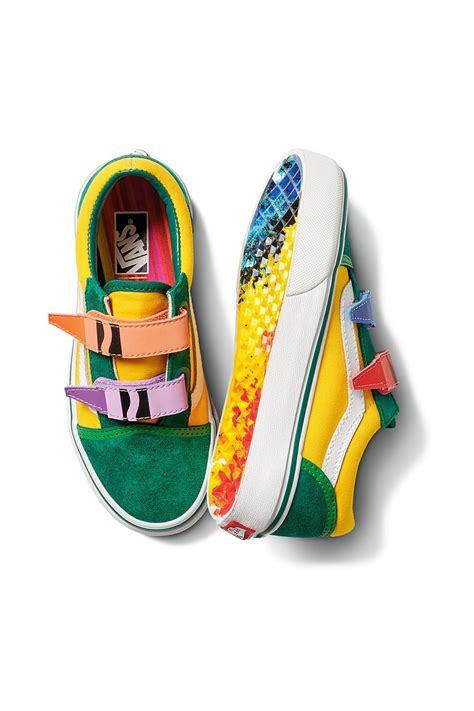 Vans Crayola Collaboration Collection Release Hypebeast