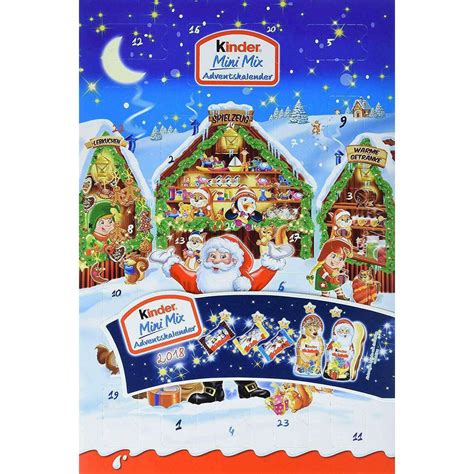 Kinder Mini Mix Adventskalender Schokolade Figuren Kinder Kalender 152