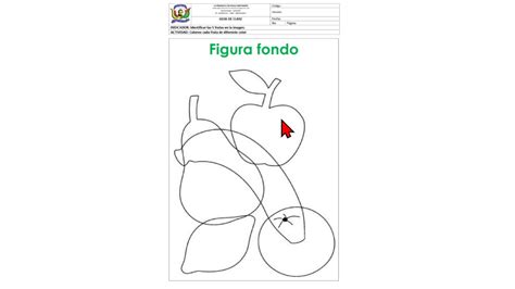 Figura Fondo Guía Para Enseñar A Colorear Dibujos De Figura Fondo