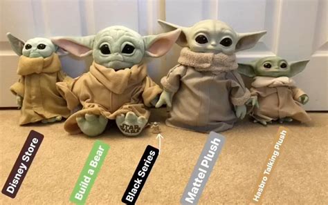 Star Wars Mandalorian The Child Baby Yoda Real Moves Interactive Plush