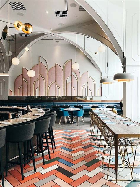 Eclectic Trends Art Deco Vibes At Oretta In Toronto Cafe Design Art
