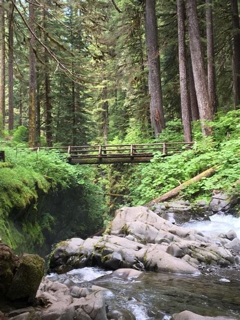 Sol Duc Falls In Olympic National Park Hiking Camping Outdoors