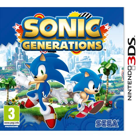Descarga gratis y 100% segura. Sonic Generations (Nintendo 3DS) - Jeux Nintendo 3DS Sega ...