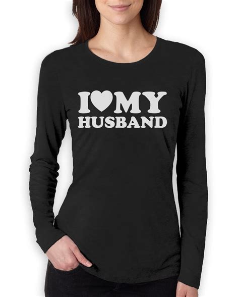 i love my husband women long sleeve t shirt valentine s day matching couples set ebay