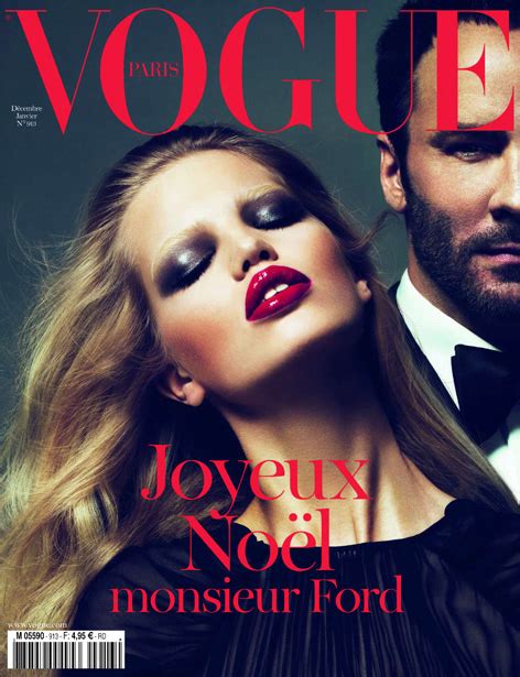 Daphne Groeneveld And Tom Ford By Mert And Marcus For Vogue Paris