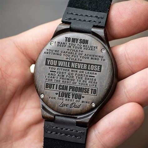We did not find results for: Watch For Men - Great Gift For Son Engraving by HeavenKP ...