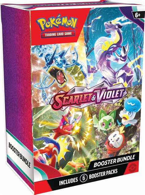 Pokemon Trading Card Game Scarlet And Violet Booster Bundle Gamestop