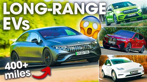 Top 10 Evs With The Longest Ranges 2023 What Car Youtube