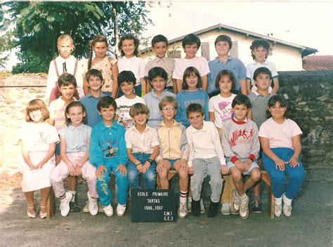 Photo De Classe CM1 CE2 De 1986 ECOLE PRIMAIRE PUBLIQUE Copains D Avant