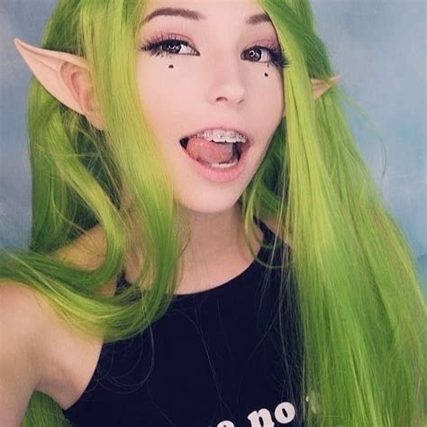 Pin By Cutty Flam On Belle Delphine Elf Cosplay Cute