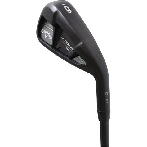 Used Callaway Rogue Pro Black Iron Set 4 Pw Aw Used Golf Club At
