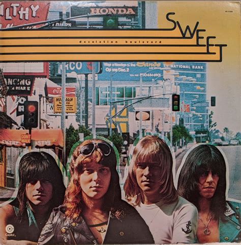 The Sweet Desolation Boulevard 1975 Jacksonville Pressing Vinyl