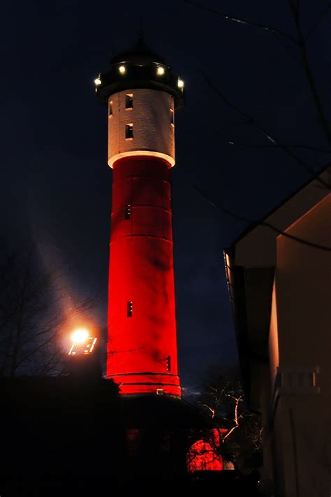 Alter Leuchtturm In Der Abenddämmerung · Bildergalerie · Virtual Wangerooge