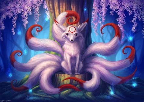 Nine Tailed Fox Wallpapers Wallpapers Com