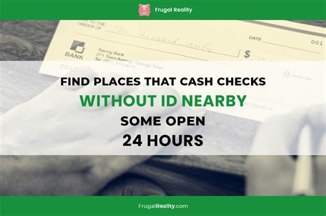 Best Places To Cash A Check