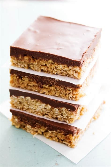 Preheat oven to 350°f (175 degrees c). CHOCOLATE OATMEAL PEANUT BUTTER BARS - A Dash of Sanity