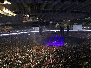 Oracle Arena Seating Concert View Elcho Table