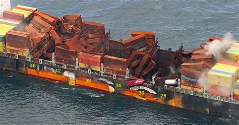 Felixstowe Dockers Biggest Container Ship Accidents In 21st Century