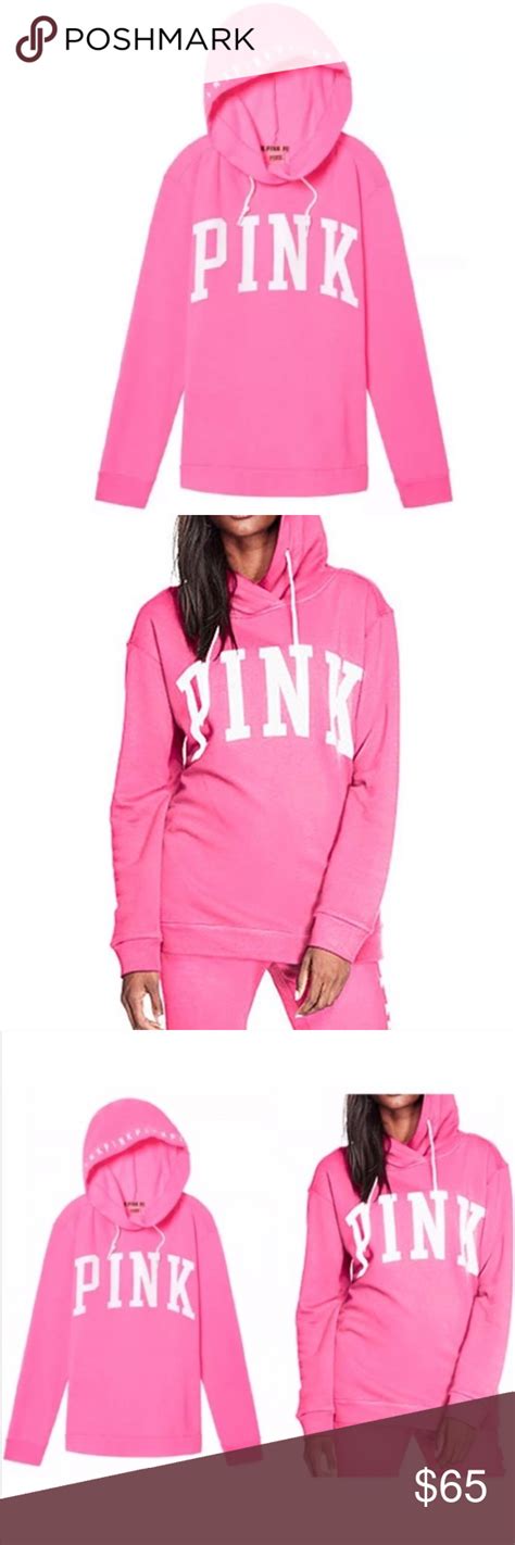 Vs Victorias Secret Pink Crossover Tunic Hoodie M How To Wear Joggers