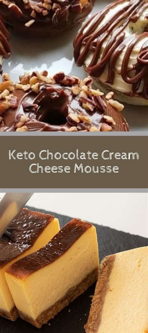 Keto Chocolate Cream Cheese Mousse Grandma Lindas Recipes