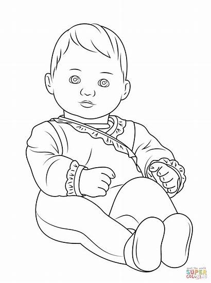 Newborn Coloring Birth Pages Printable