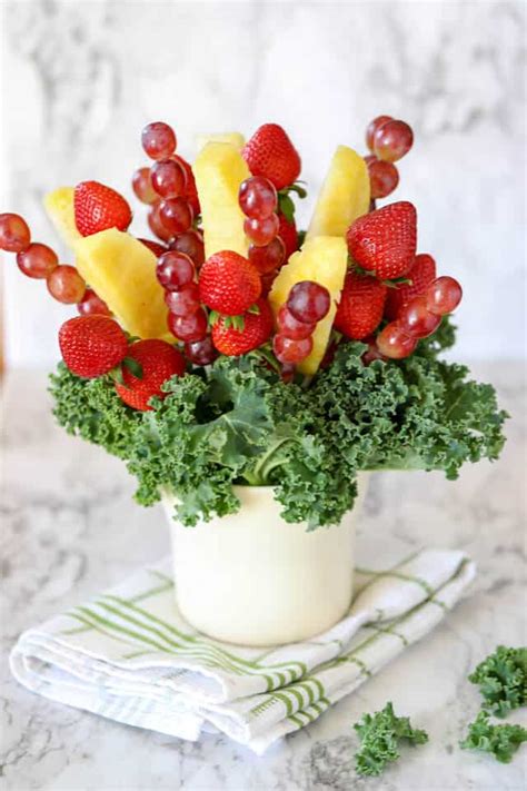 How To Make A Diy Fruit Bouquet A Bakers House