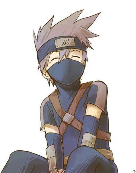 The Character Hatake Kakashi As A Young Child From The Series Naruto