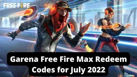 Garena Free Fire Max Redeem Codes For September 2023