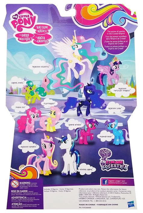 My Little Pony Explore Equestria Crystal Mini Collection 630509466924