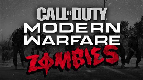 Cod Modern Warfare Official Zombies Mode Revealed Concept Art