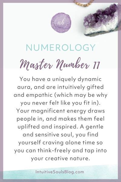 Master Number 11 Powers Traits And Balancing Your Energy Intuitive Souls