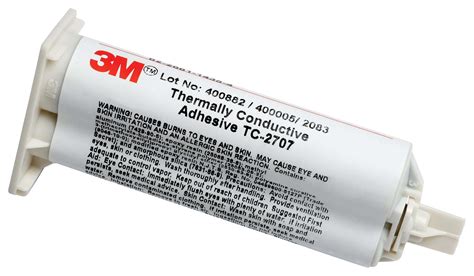 Tc2707 3m Adhesive Epoxy 2 Part Grey