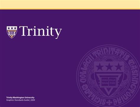 Official Trinity Style Guide Trinity Washington University