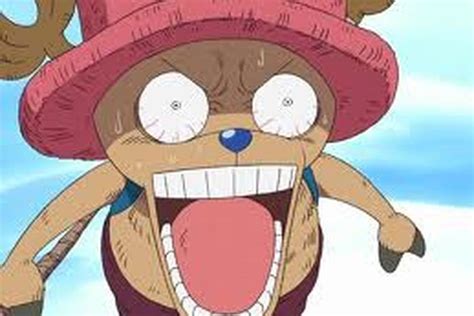 One Piece Chopper Scared Anime Top Wallpaper