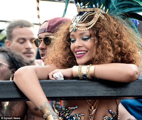 Rihanna And Lewis Hamilton Party In Barbados Sparking Rumours Of A