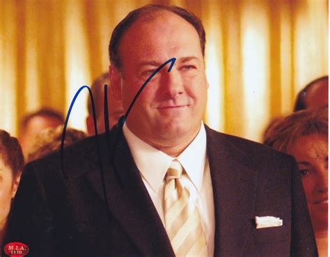 James Gandolfini The Sopranos Signed 8x10 Photo Fanboy Expo Store
