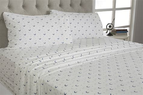 Mainstays 100 Cotton Percale Printed Sheet Set Starry Night King